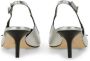 Aeydē Hoge hakken "Saba" Slingback in zilver - Thumbnail 1