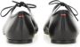 Aeydē Pointed Toe Nappa Leather Flats in zwart - Thumbnail 1