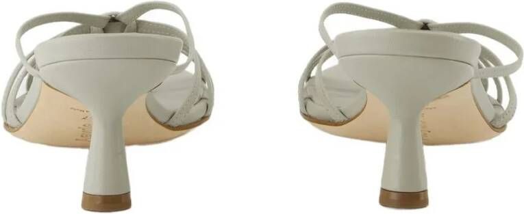 Aeydē Sandalen Abby Sandals- Aeyde Leather Green in groen