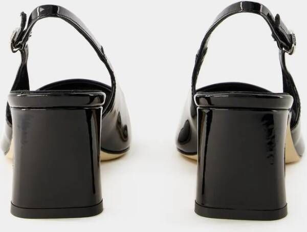 Aeydē Sandalen Eliza Sandals Leather Black in zwart
