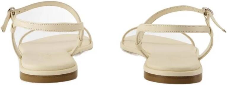 Aeydē Sandalen Nettie Sandals Leather White in wit