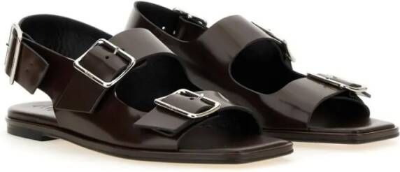 Aeydē Sandalen "Tekla" Sandal in bruin