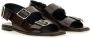 Aeydē Sandalen "Tekla" Sandal in bruin - Thumbnail 1