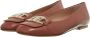 Aigner Ballerinas Madeleine 3A in bruin - Thumbnail 1
