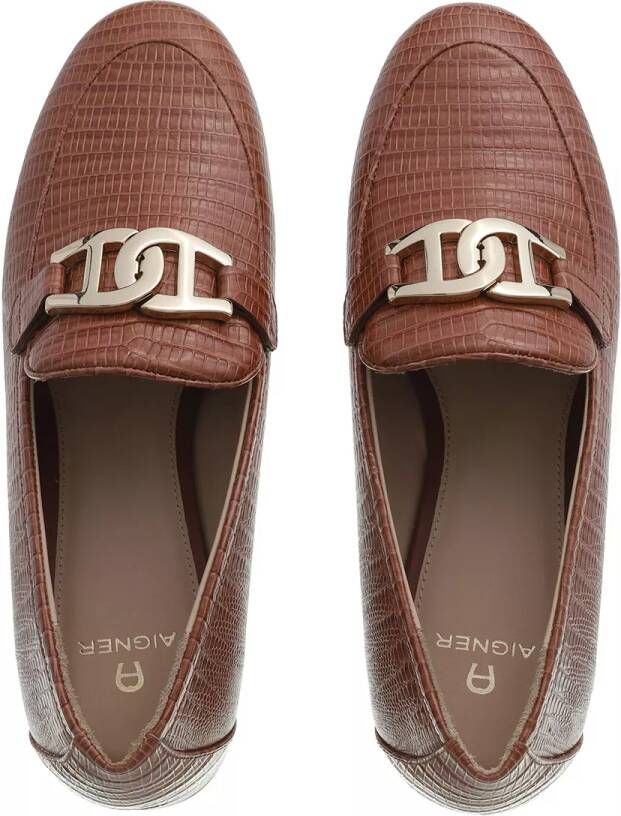 Aigner Loafers Fiona 2G Loafers in cognac