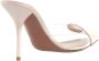 Alaia Hoge hakken Pumps Coeur in poeder roze - Thumbnail 1