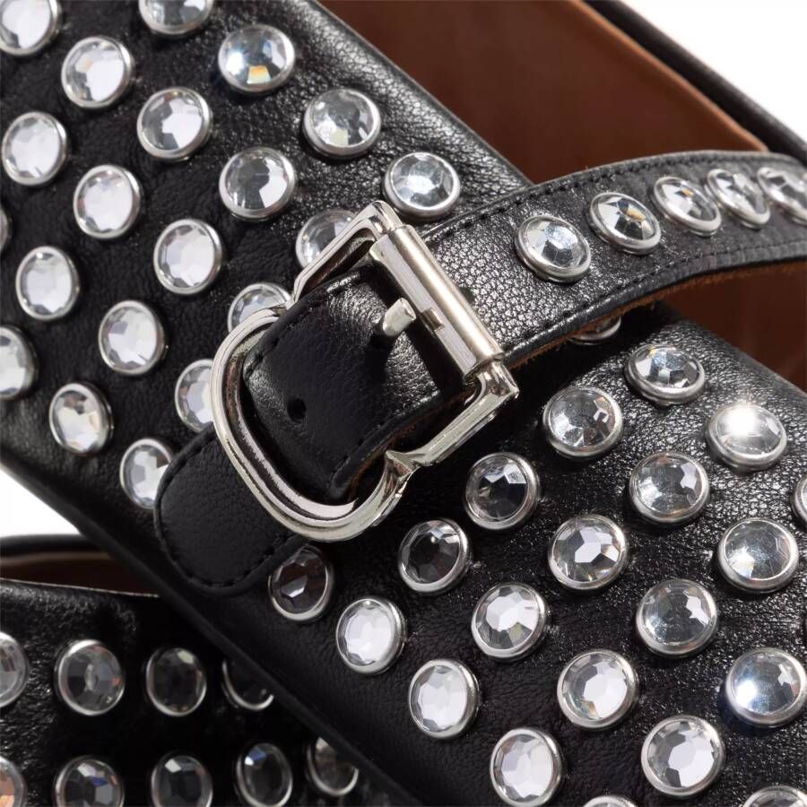 Alaïa Leren ballet flats Black Dames
