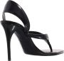 Alaia Sandalen Tong Sandals in zwart - Thumbnail 2