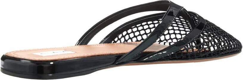 Alaia Slippers & Mules Slides Infradito in zwart