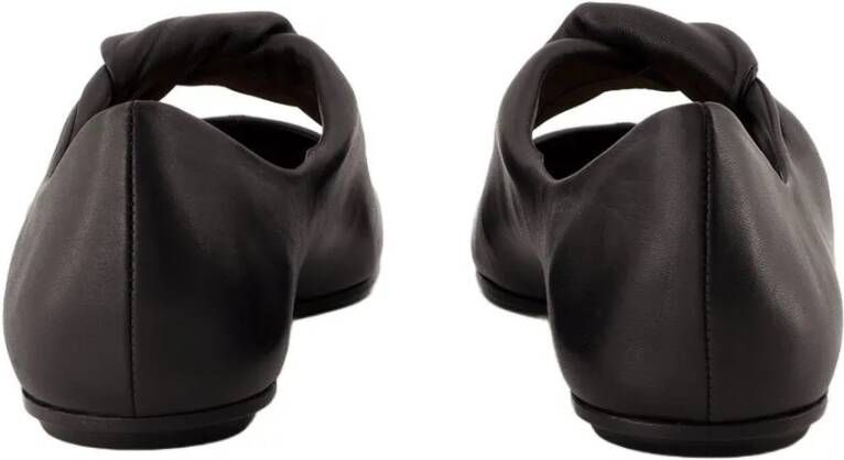 alexander mcqueen Ballerinas Leather Black in zwart