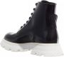 Alexander mcqueen Boots & laarzen Boots Leather in zwart - Thumbnail 1