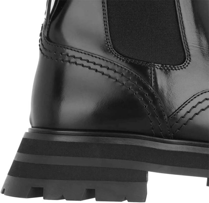 Alexander mcqueen Boots & laarzen Chunky Ankle Boots Leather in zwart