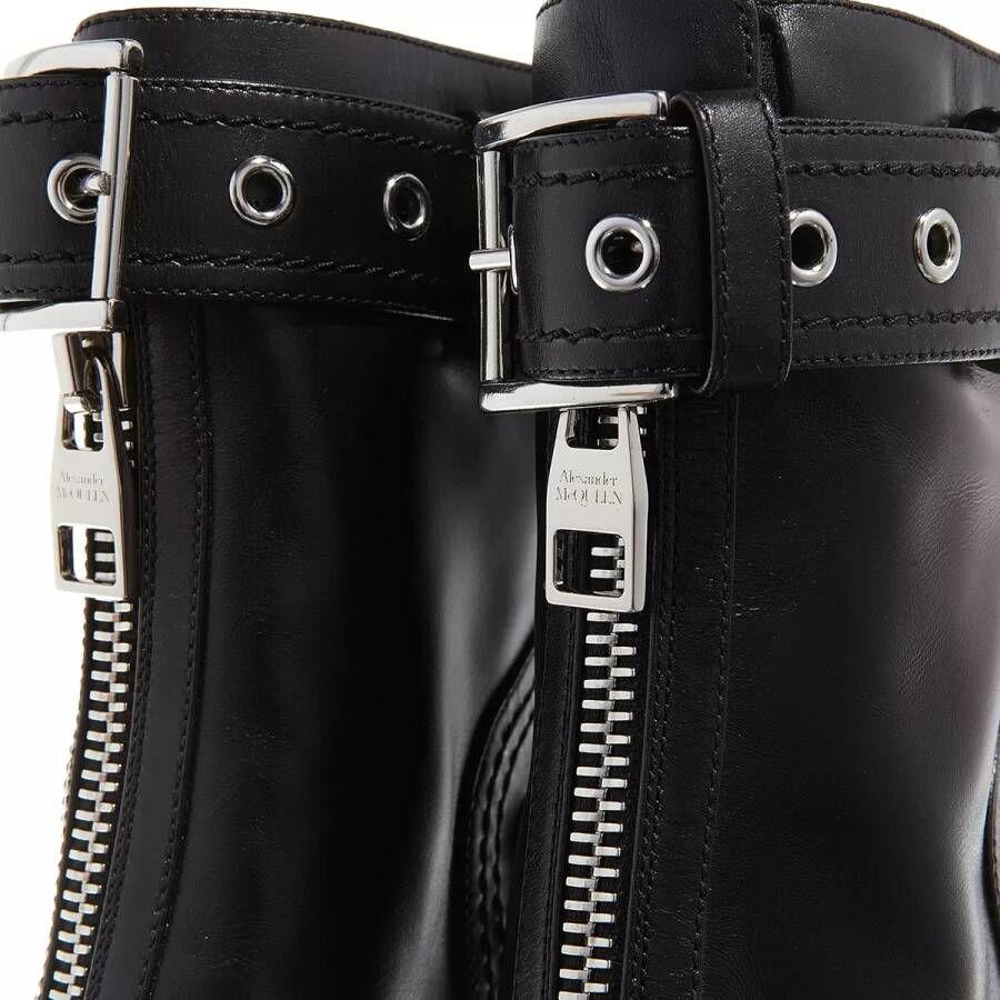 Alexander mcqueen Boots & laarzen Leather Ankle Boot in zwart