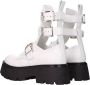 Alexander mcqueen Boots & laarzen Leather Ankle Boots in wit - Thumbnail 2