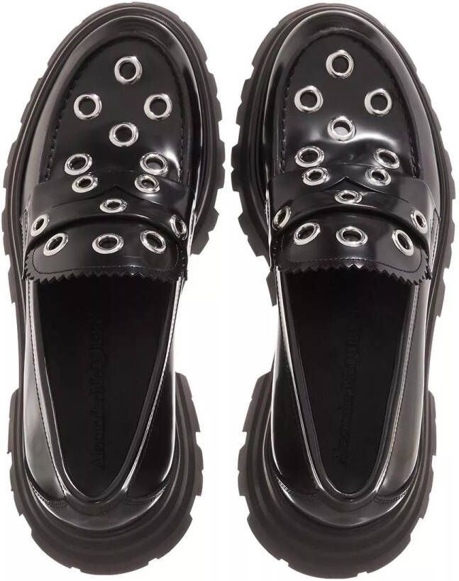 Alexander mcqueen Loafers & ballerina schoenen Loafers Leather in zwart