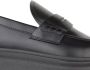 Alexander mcqueen Loafers & ballerina schoenen Oversized Mocassin Leather in zwart - Thumbnail 1