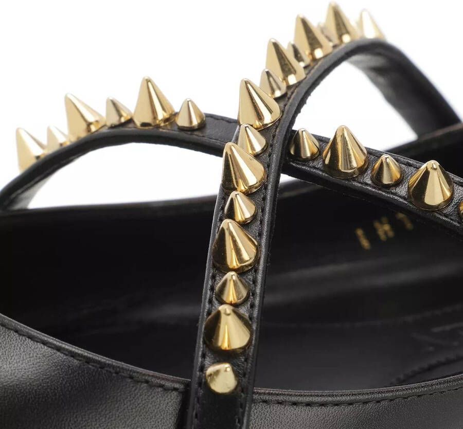 Alexander mcqueen Loafers & ballerina schoenen Pointed Ballerinas Leather in zwart