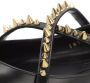 Alexander mcqueen Loafers & ballerina schoenen Pointed Ballerinas Leather in zwart - Thumbnail 1
