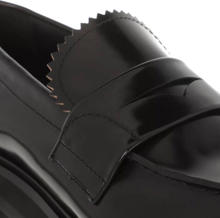 Alexander mcqueen Loafers & ballerina schoenen Wander Loafers Leather in zwart