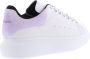 Alexander mcqueen Low-Top Sneakers Dames Oversized Sneaker Wit Lila in wit - Thumbnail 1
