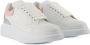 Alexander mcqueen Low-Top Sneakers Dames Oversized Sneaker Wit Roze in wit - Thumbnail 2
