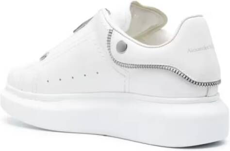 Alexander mcqueen Low-Top Sneakers Larry Oversize Zip-Up Sneakers in wit