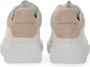 Alexander mcqueen Low-Top Sneakers Oversized Calfskin Sneakers With Suede Heel Tab in wit - Thumbnail 1