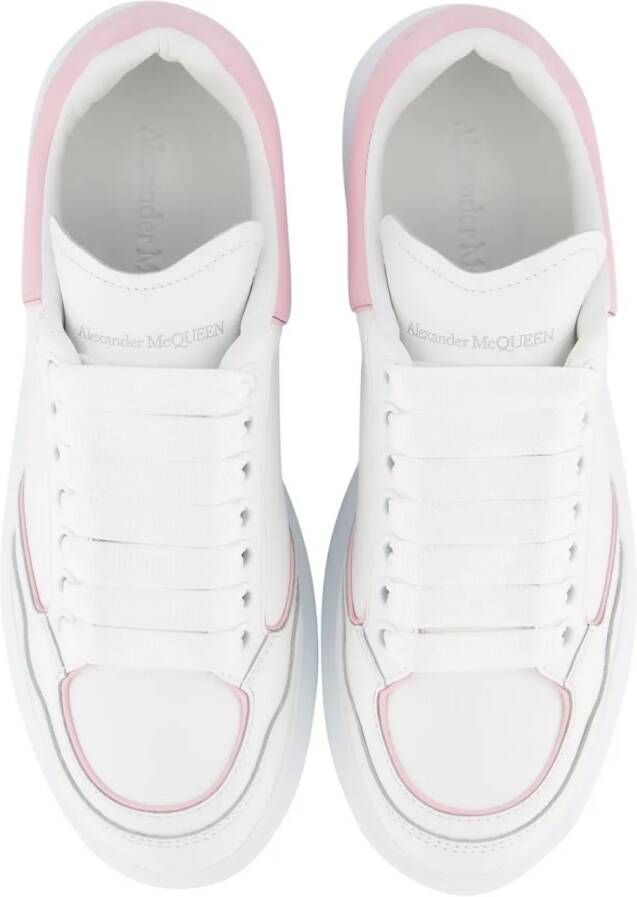 alexander mcqueen Low-Top Sneakers Dames Oversized Sneaker Wit Roze in wit