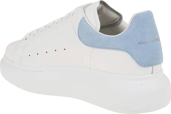 Alexander mcqueen Low-Top Sneakers Oversized White Leather Sneakers in wit