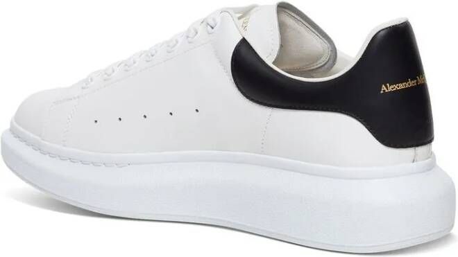 alexander mcqueen Low-Top Sneakers White Oversized Leather Sneakers in wit