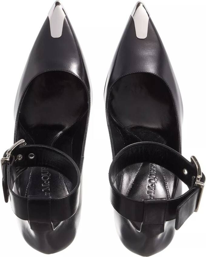 Alexander mcqueen Pumps & high heels Punk Ankle Strap Pump in zwart