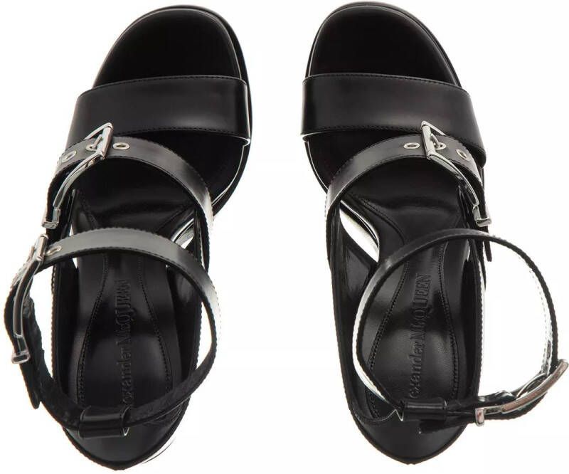 Alexander mcqueen Pumps & high heels Sandals With Platform Soles 120 mm in zwart