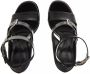 Alexander mcqueen Pumps & high heels Sandals With Platform Soles 120 mm in zwart - Thumbnail 1