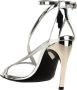 Alexander mcqueen Sandalen 'Armadillo' Sandals in zilver - Thumbnail 1