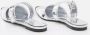Alexander mcqueen Sandalen MIRROR POINTED OPEN BACK SANDALS in zilver - Thumbnail 1