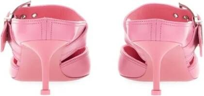 Alexander mcqueen Sandalen Punk Sandal With Buckle in roze