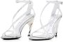 Alexander mcqueen Sandalen Sandal W Metal Heel in wit - Thumbnail 1