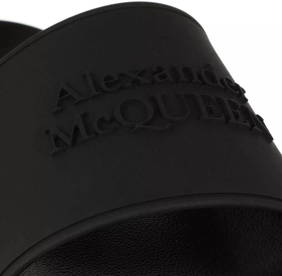Alexander mcqueen Sandalen Slide Sandals in zwart