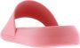 Alexander mcqueen Slippers & Mules Dames Sandal Leath.S.Rubb. Slider Lo in poeder roze - Thumbnail 2