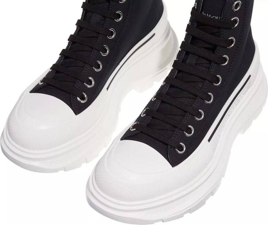 alexander mcqueen Sneakers Boots With Profile Sole in zwart