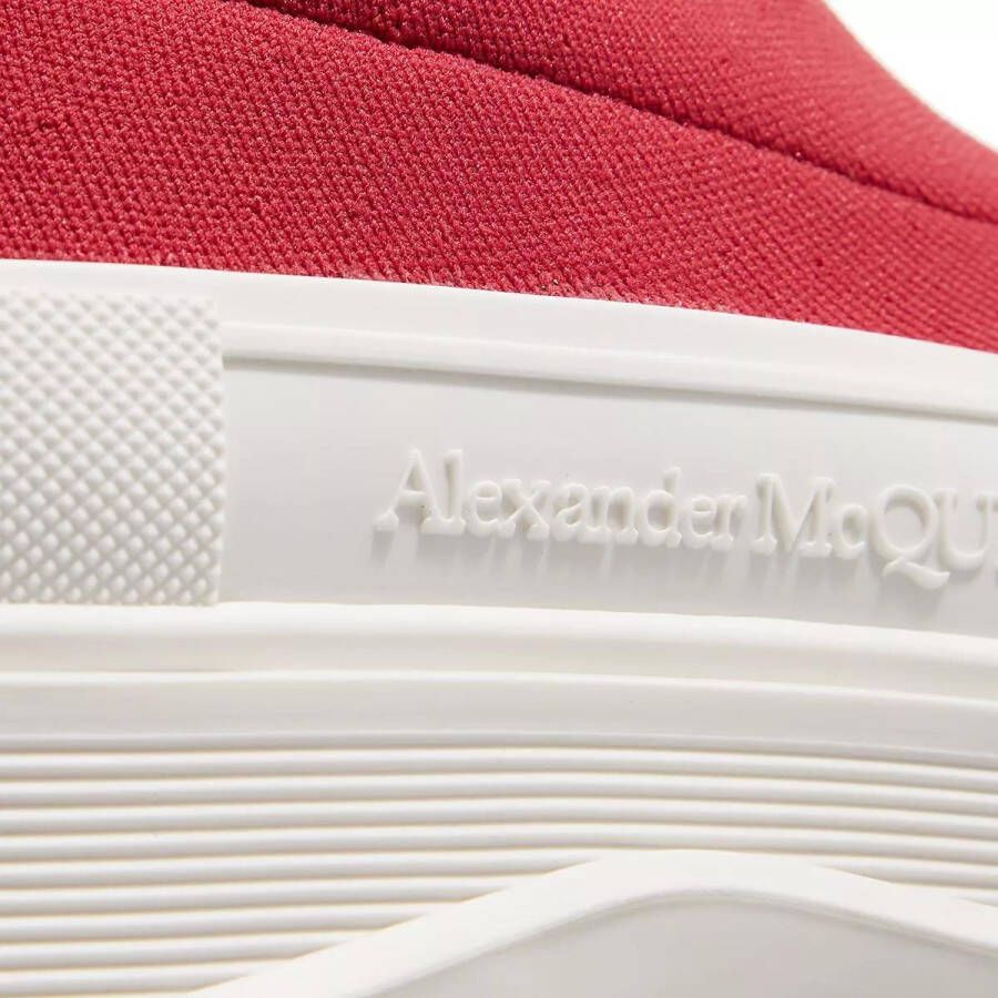 Alexander mcqueen Sneakers Red Stretch Nylon Tread Slick Sneakers in rood