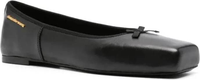 Alexander wang Billie Flat Ballerina Shoes in zwart