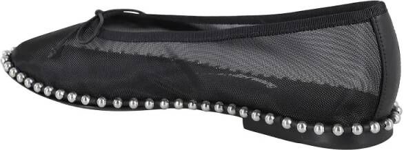 alexander wang Lina Ballchain Flat in zwart