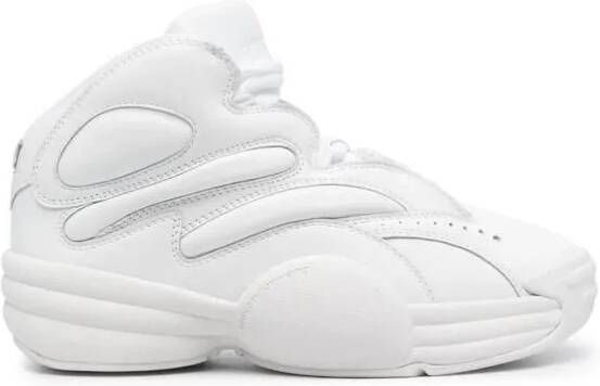 Alexander wang Low-Top Sneakers Hoop High-Top Sneakers in wit