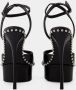 Alexander wang Hoge hakken Nova 145 Sandals Leather _ Black in zwart - Thumbnail 2