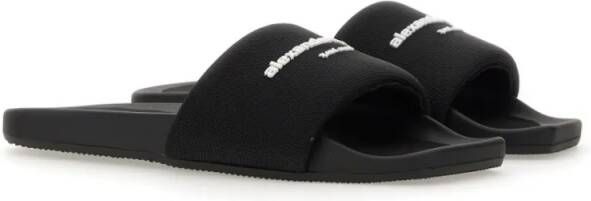Alexander wang Sandalen "Aw" Nylon Sandal in zwart