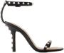 Alexander wang Sandalen Nicki 105 Heeled Sandals Leather Black in zwart - Thumbnail 1