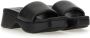 Alexander wang Sandalen Sandal With Logo in zwart - Thumbnail 1