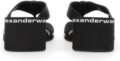 Alexander wang Sandalen Sandalo Infradito Con Zeppa in zwart
