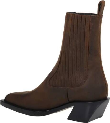 Amina Muaddi Boots Chiara Chelsea Boot 40 in bruin